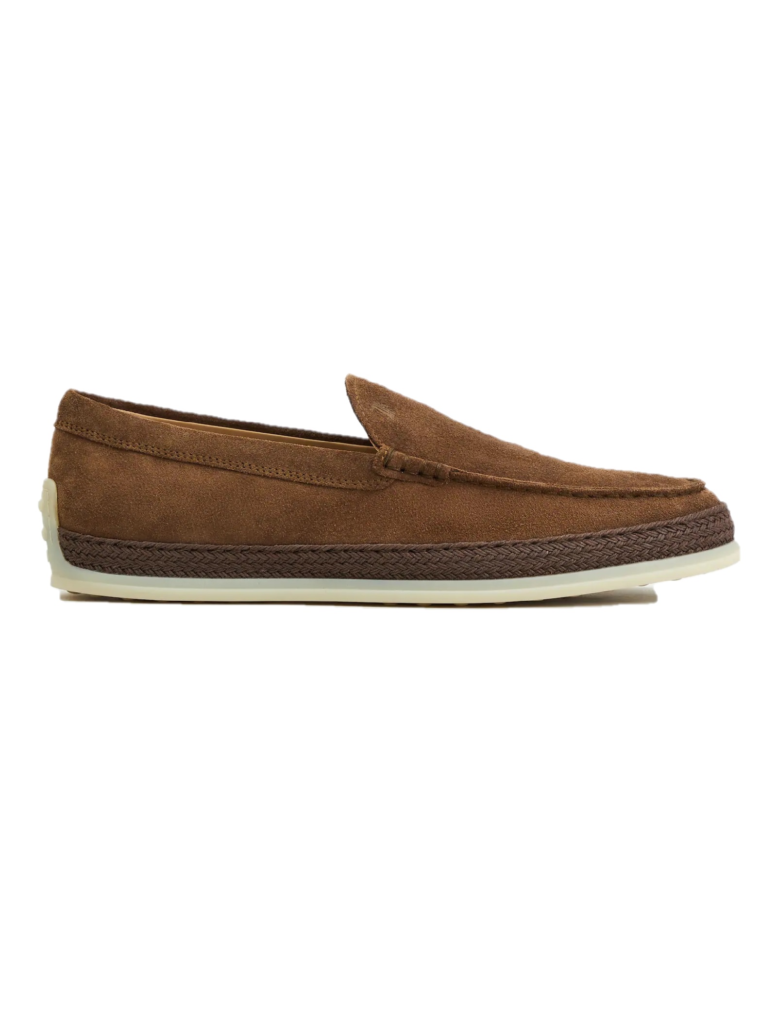 Pantofola Gomma Rafia Brown Calf Leather Shoe - Men