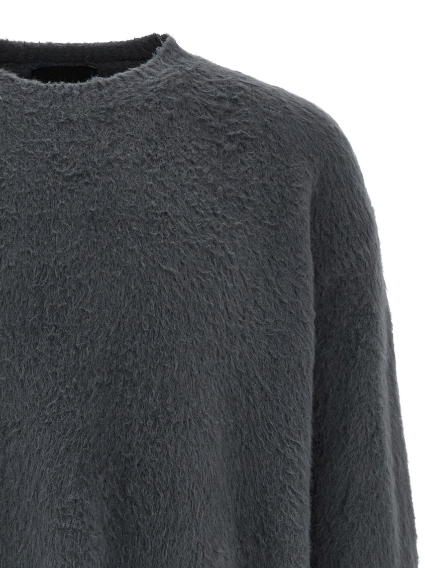 Shearling Cotton Sweater
