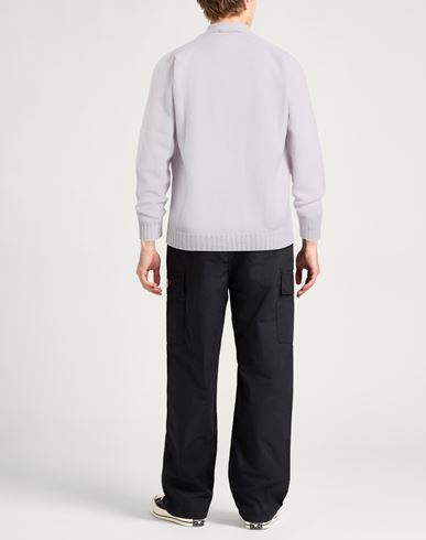 Man Cardigan Light grey Size 42 Lambswool
