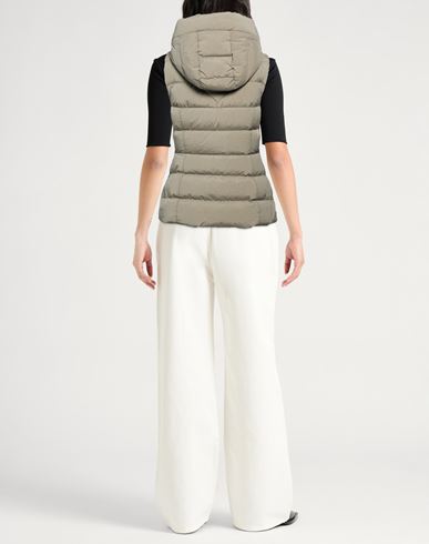 Woman Puffer Sage green Size M Polyamide, Elastane