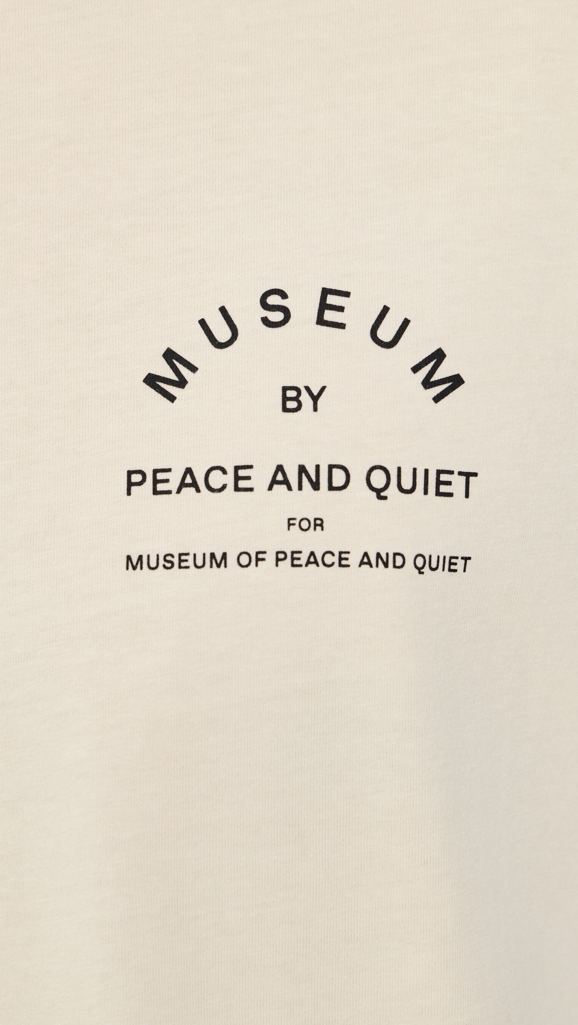 Museum by Pq T-Shirt Bone