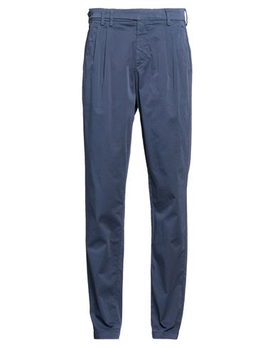 Man Pants Navy Size 30 Cotton, Elastane