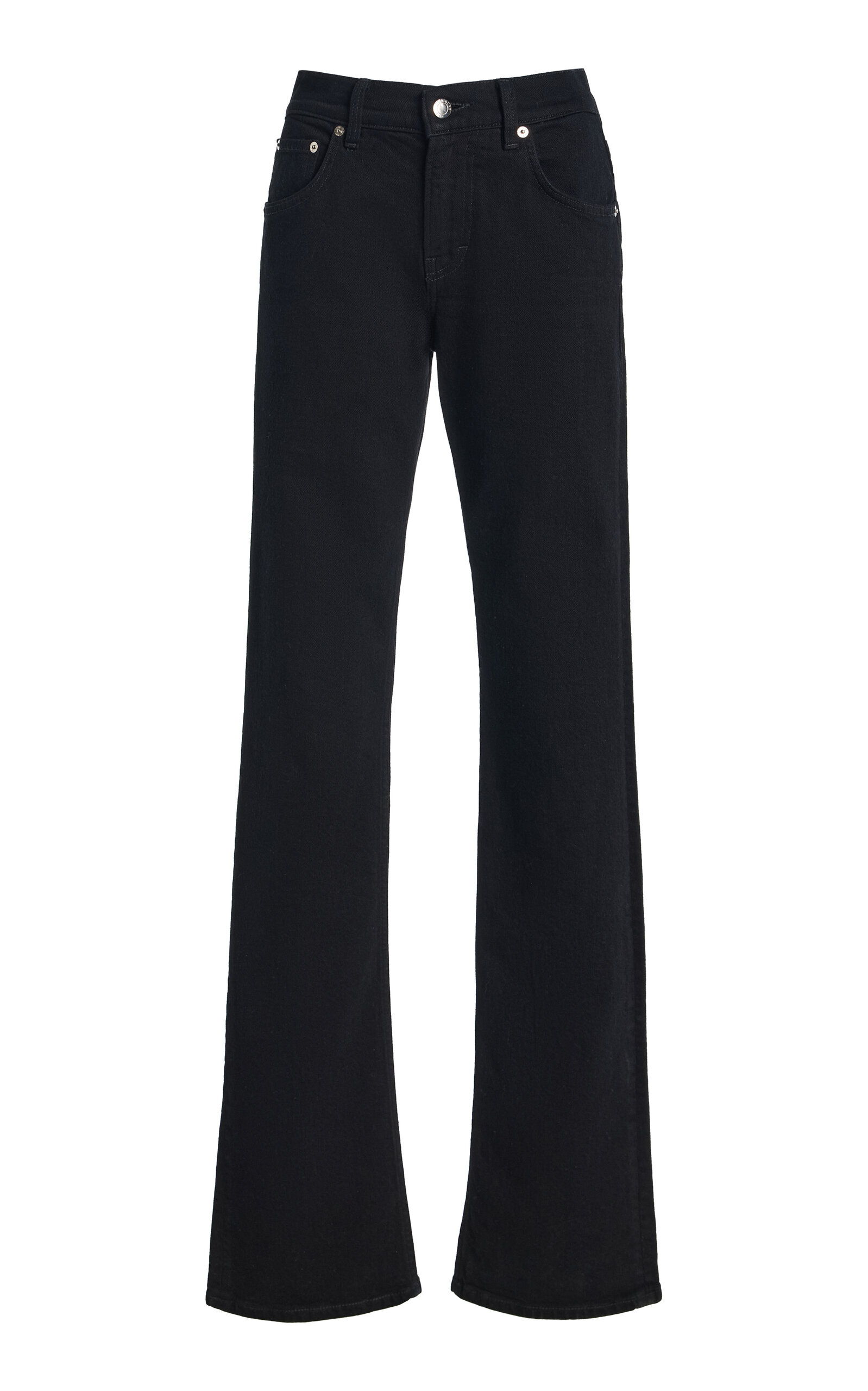Chewy Rigid Mid-Rise Straight-Leg Jeans - Moda Operandi