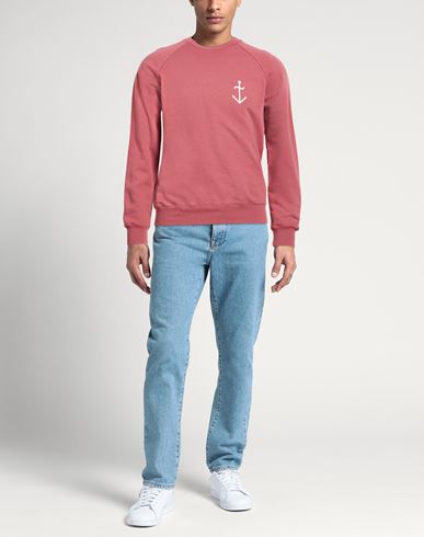 Man Sweatshirt Antique rose Size L Cotton