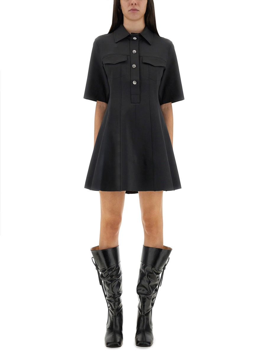 Mini Dress Scuba Fabric