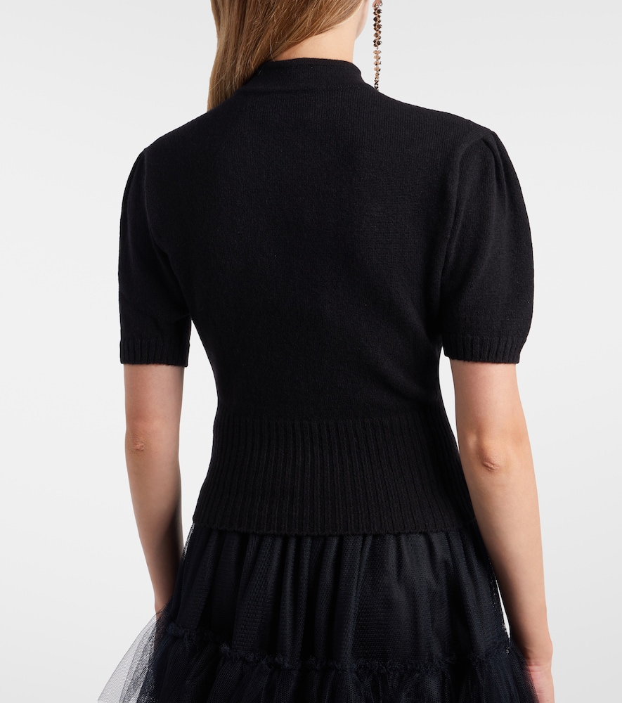 Embellished cashmere sweater
