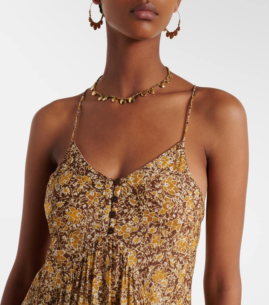Sabba floral cotton maxi dress