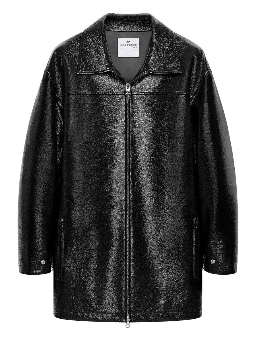 Oversized Vinyl Jacket