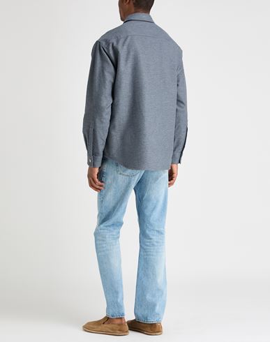 Man Jacket Grey Size 40 Cotton, Cashmere