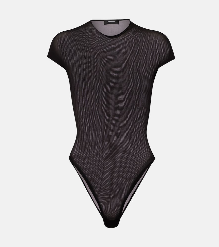 Wardrobe. NYC Sheer technical bodysuit