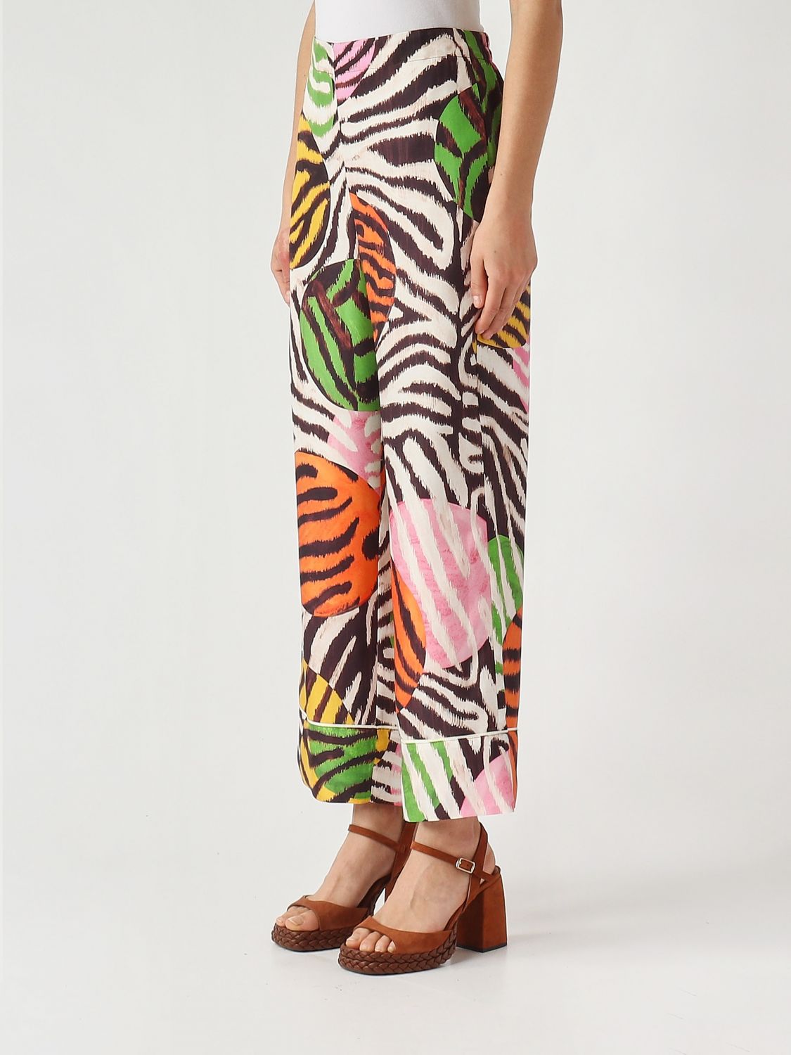 Pants Woman color Red