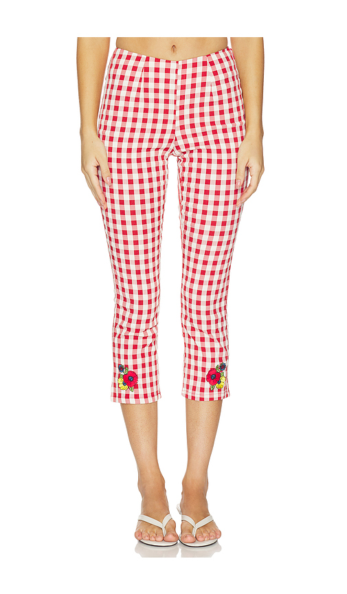 Lisa Says Gah Kristin Pant in Red. XS. Also in S, M, L, XL
