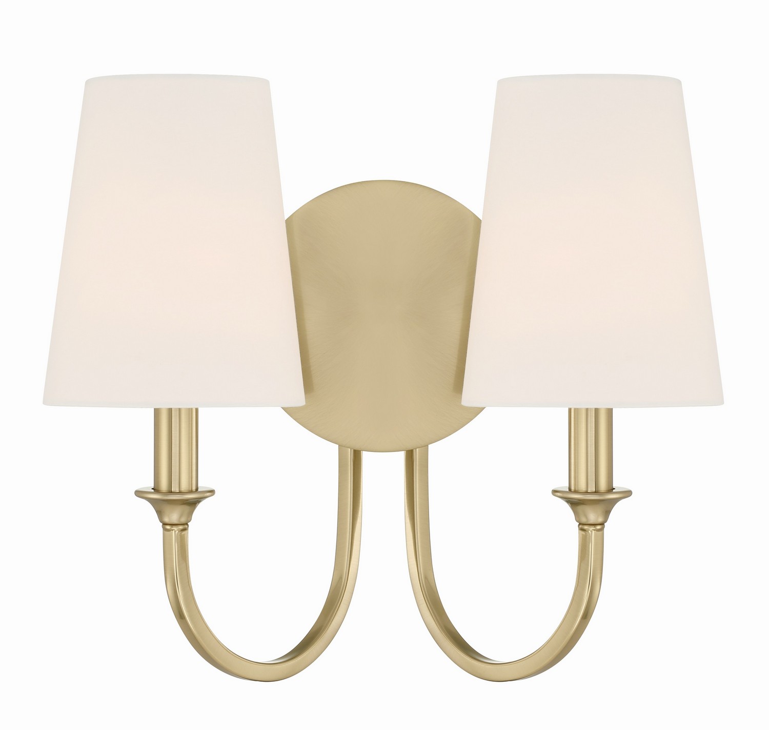 Payton 2-Light Wall Mount in Vibrant Gold