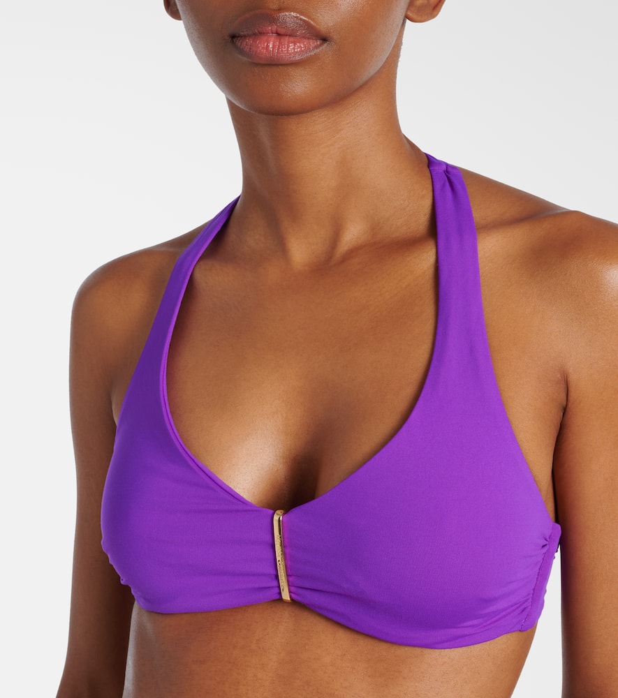 Provence halterneck bikini top