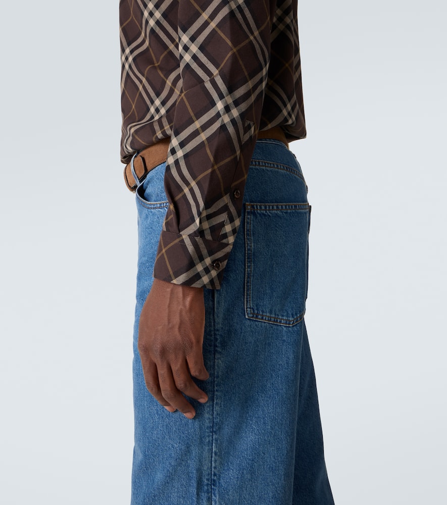 Check cotton shirt