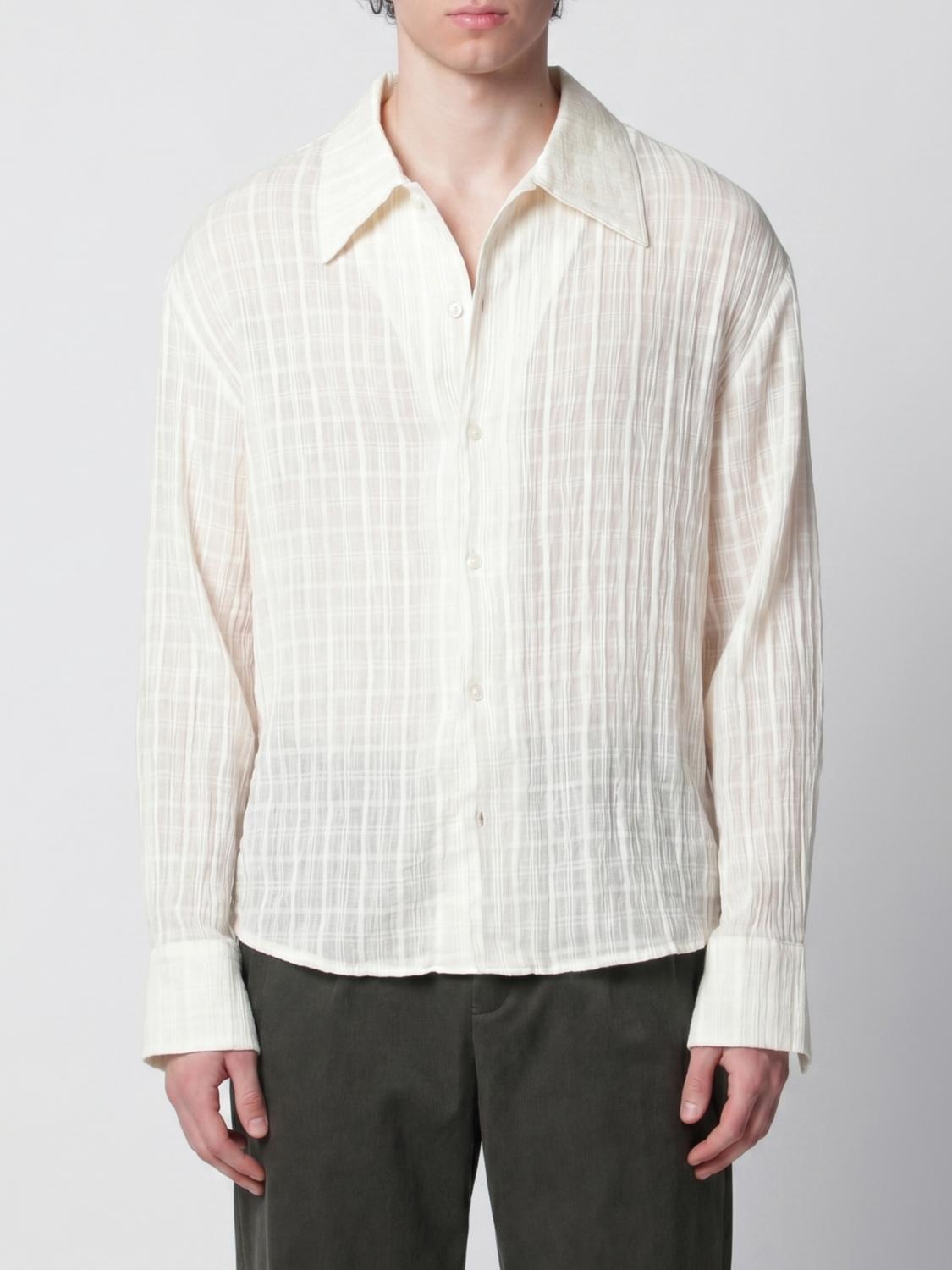 Ignacio Shirt In Beige Cotton