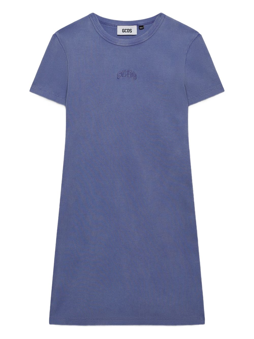 GCDS cotton mini dress - Purple