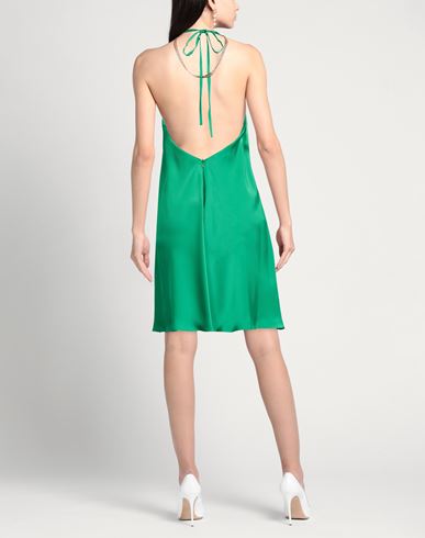 Woman Mini dress Green Size XS Polyester