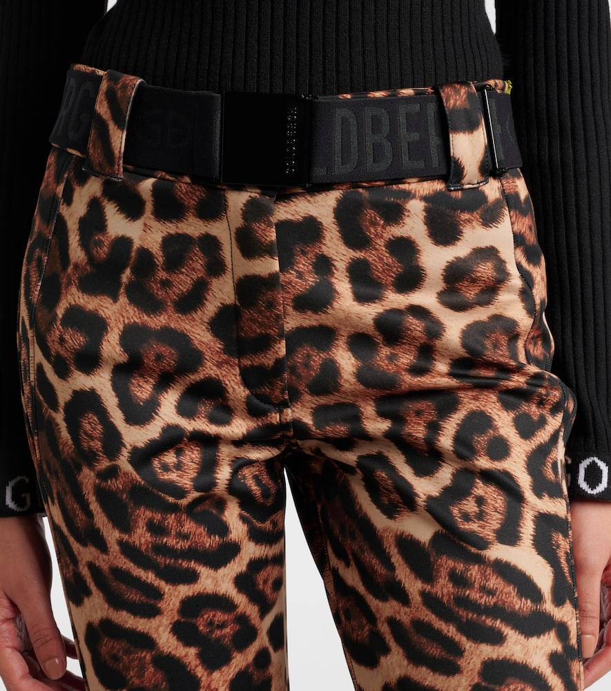 Minou leopard-print ski pants