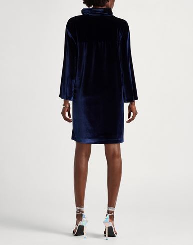 Woman Mini dress Bright blue Size 4 Polyester, Elastane
