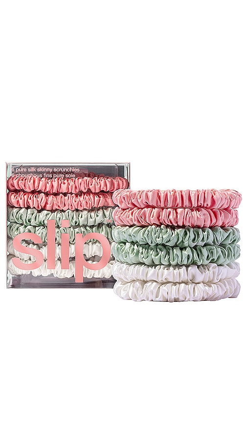 Slip Skinny Scrunchies Set Of 6 in Bellerose