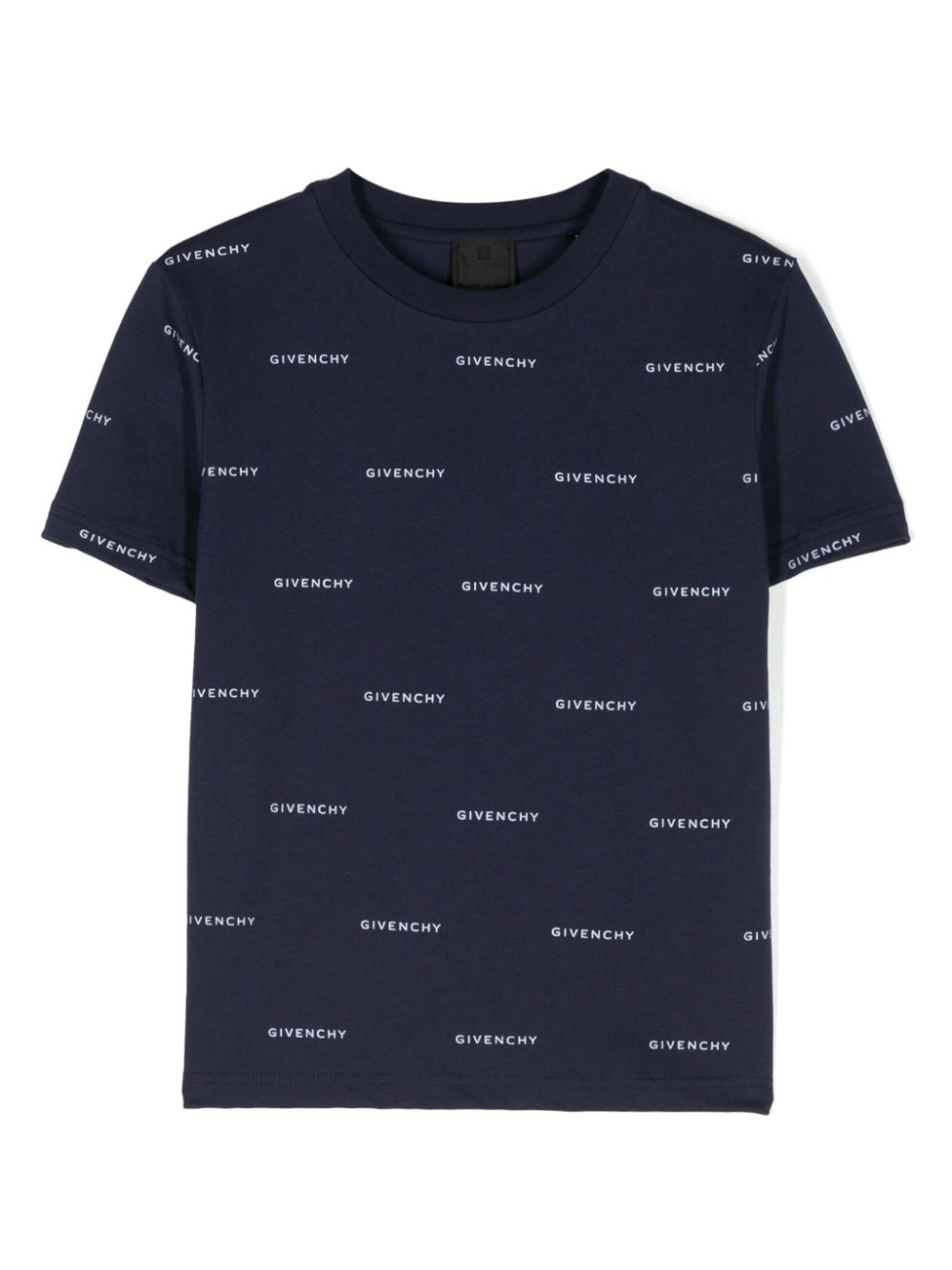 Logo-print cotton T-shirt - Blue