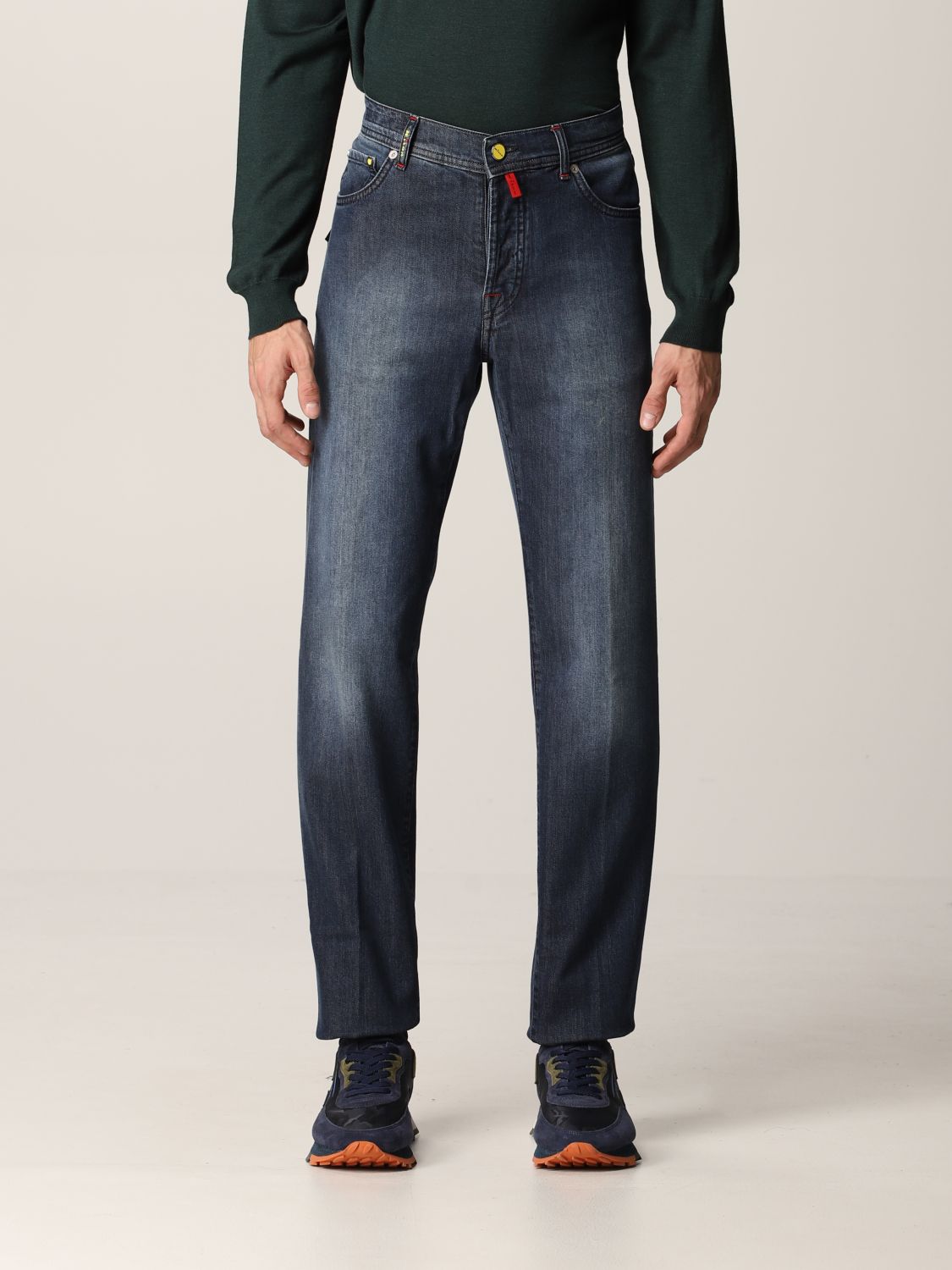 Jeans Men color Denim