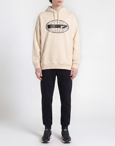 Man Sweatshirt Ivory Size S Cotton