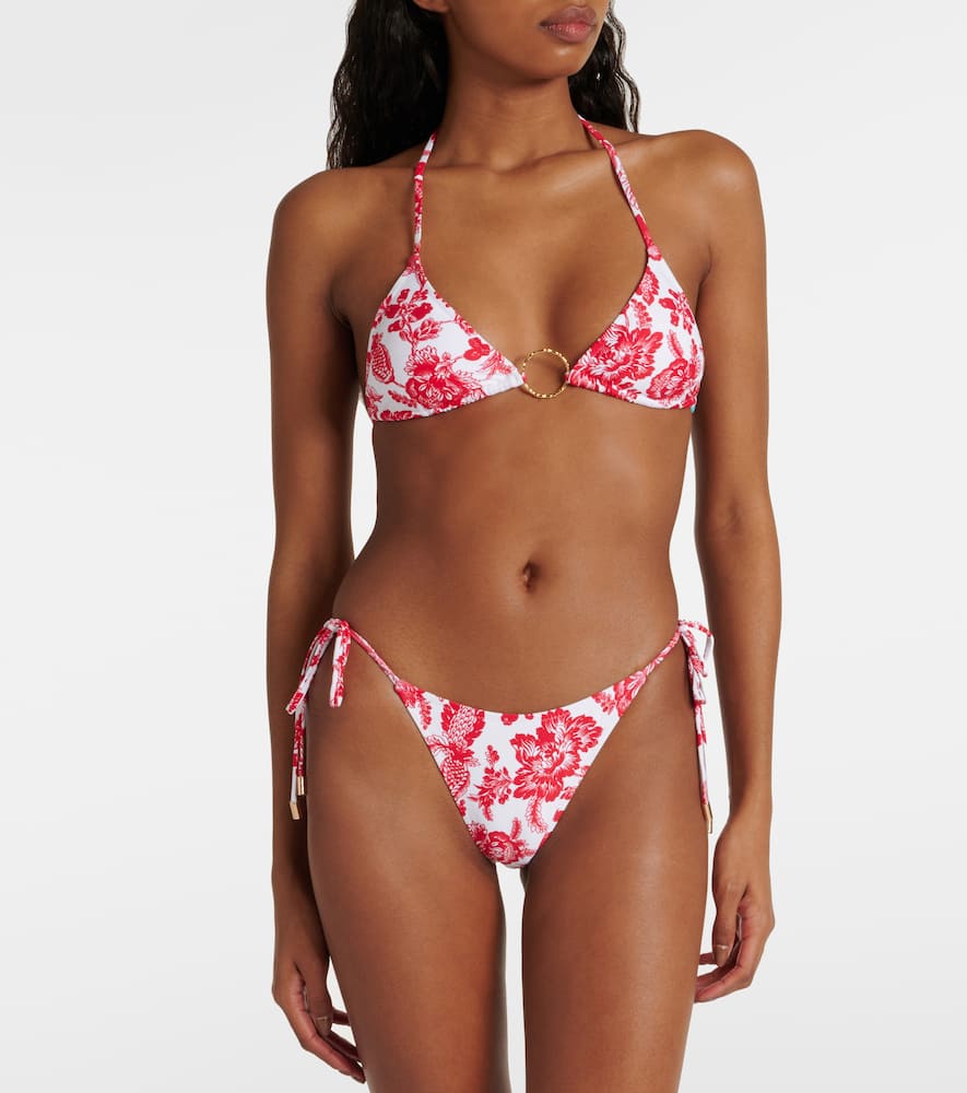 Melissa Odabash Brussels floral bikini top