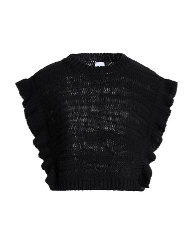 Denim Woman Sweater Black Size XS Cotton, Polyester, Viscose