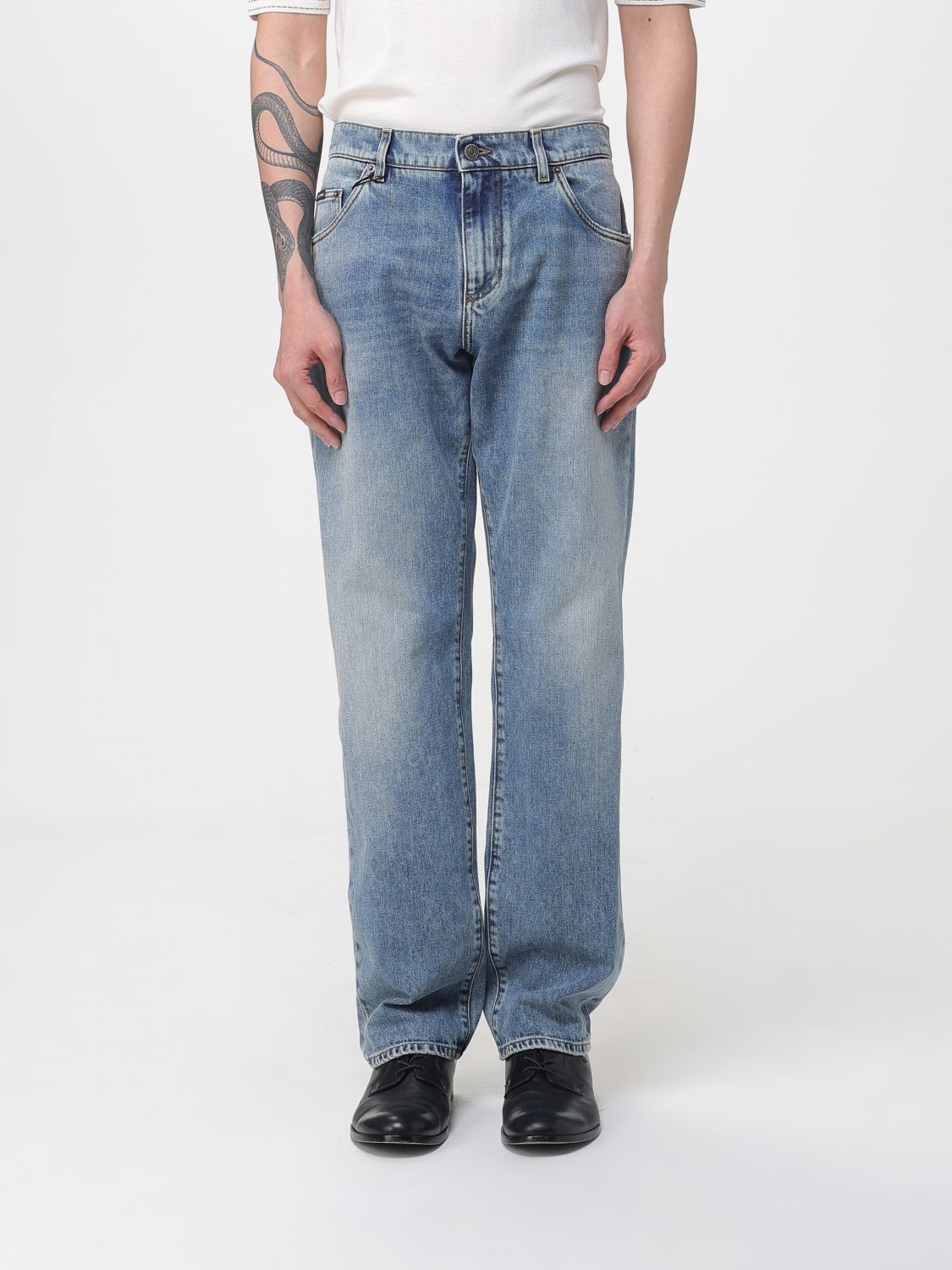 Jeans Men color Denim