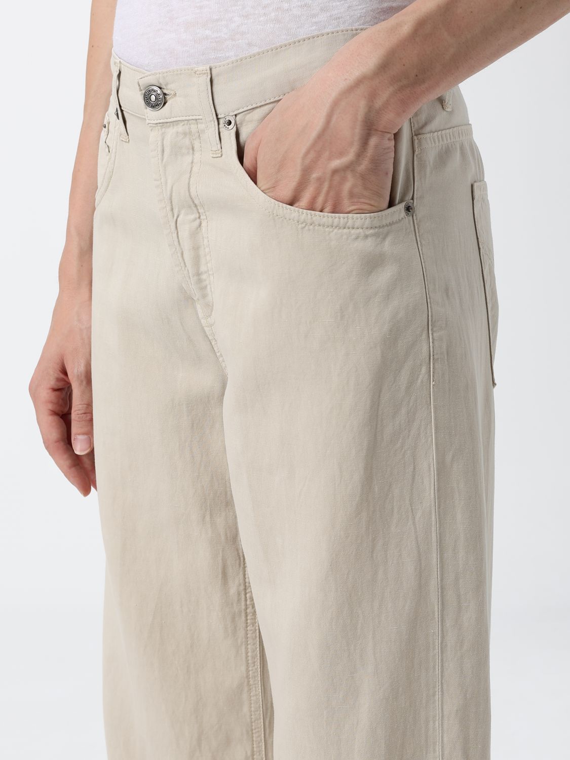 Jeans Woman color Milk