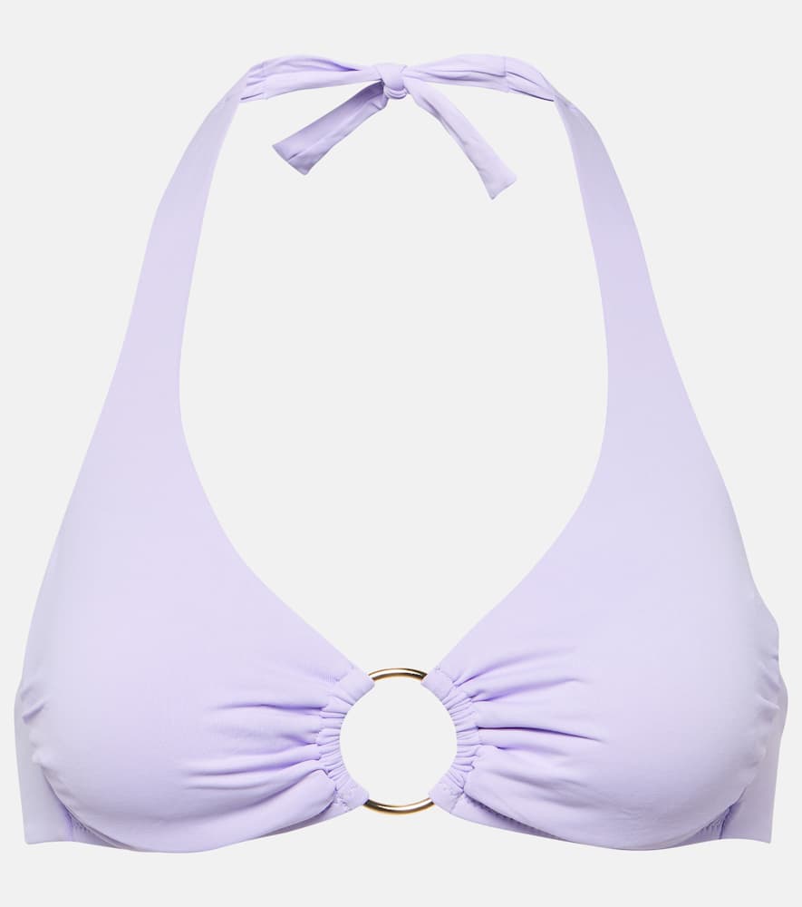 Brussels ring-detail bikini top