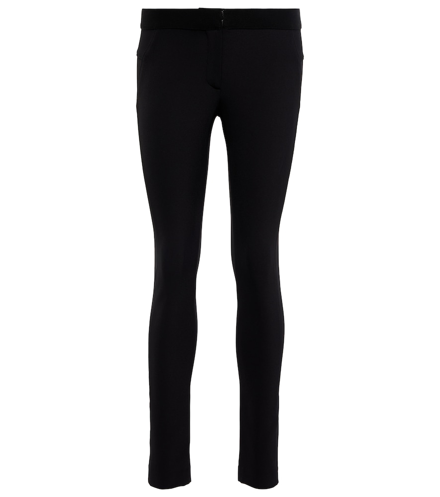Scuba nylon-blend leggings