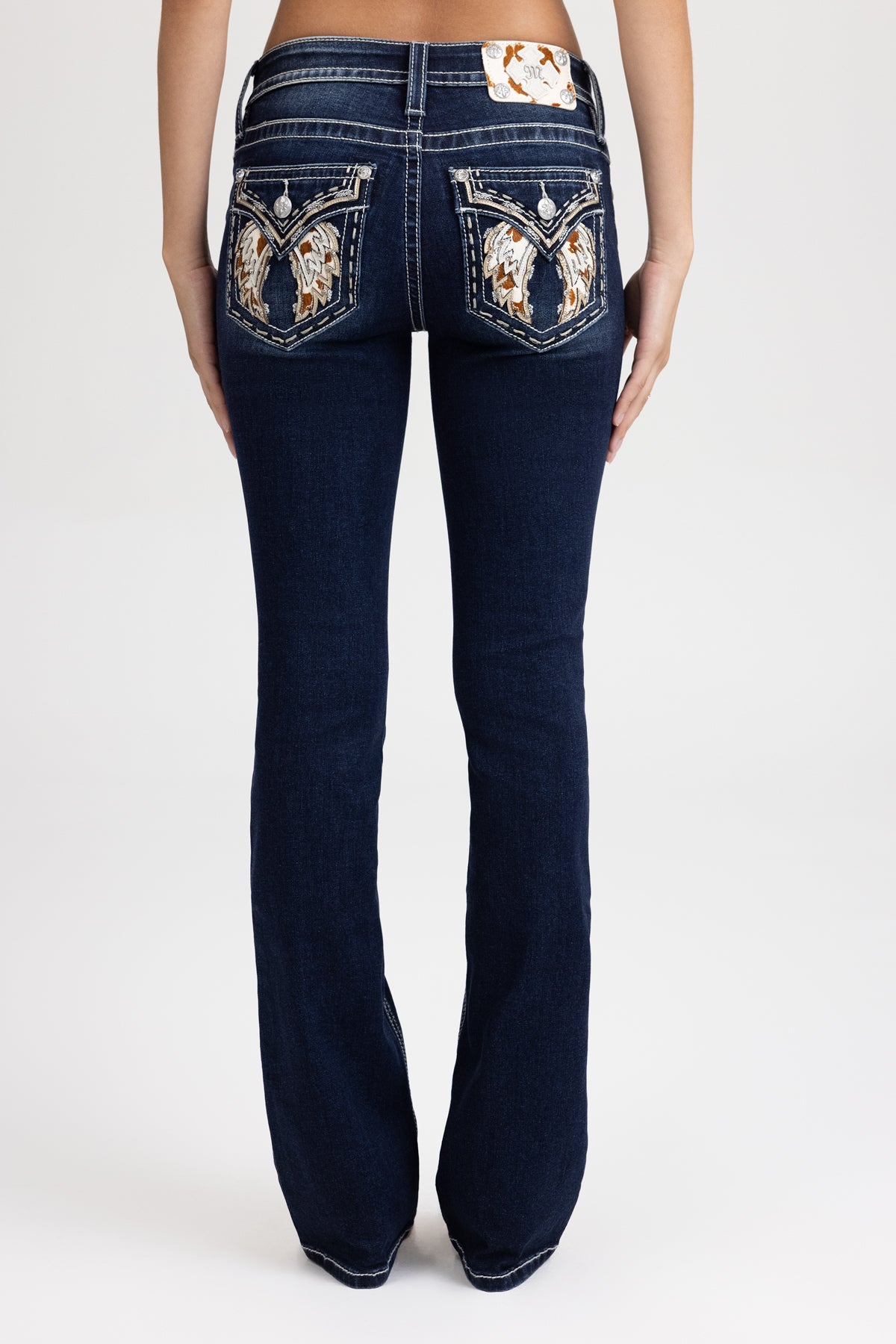 "Marleigh Wings Bootcut Jeans