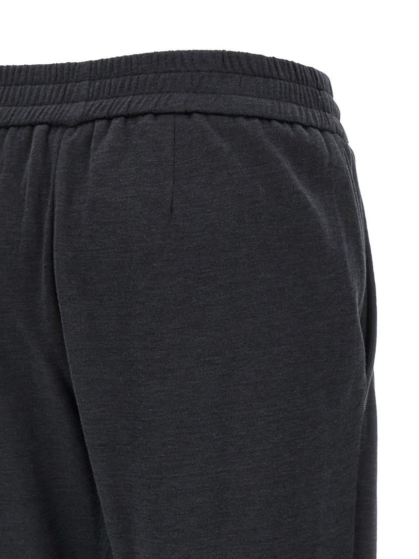 Cotton And Silk Blend Trousers