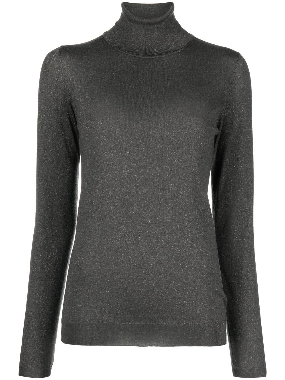 Cashmere And Silk Turtle-Neck Sweater