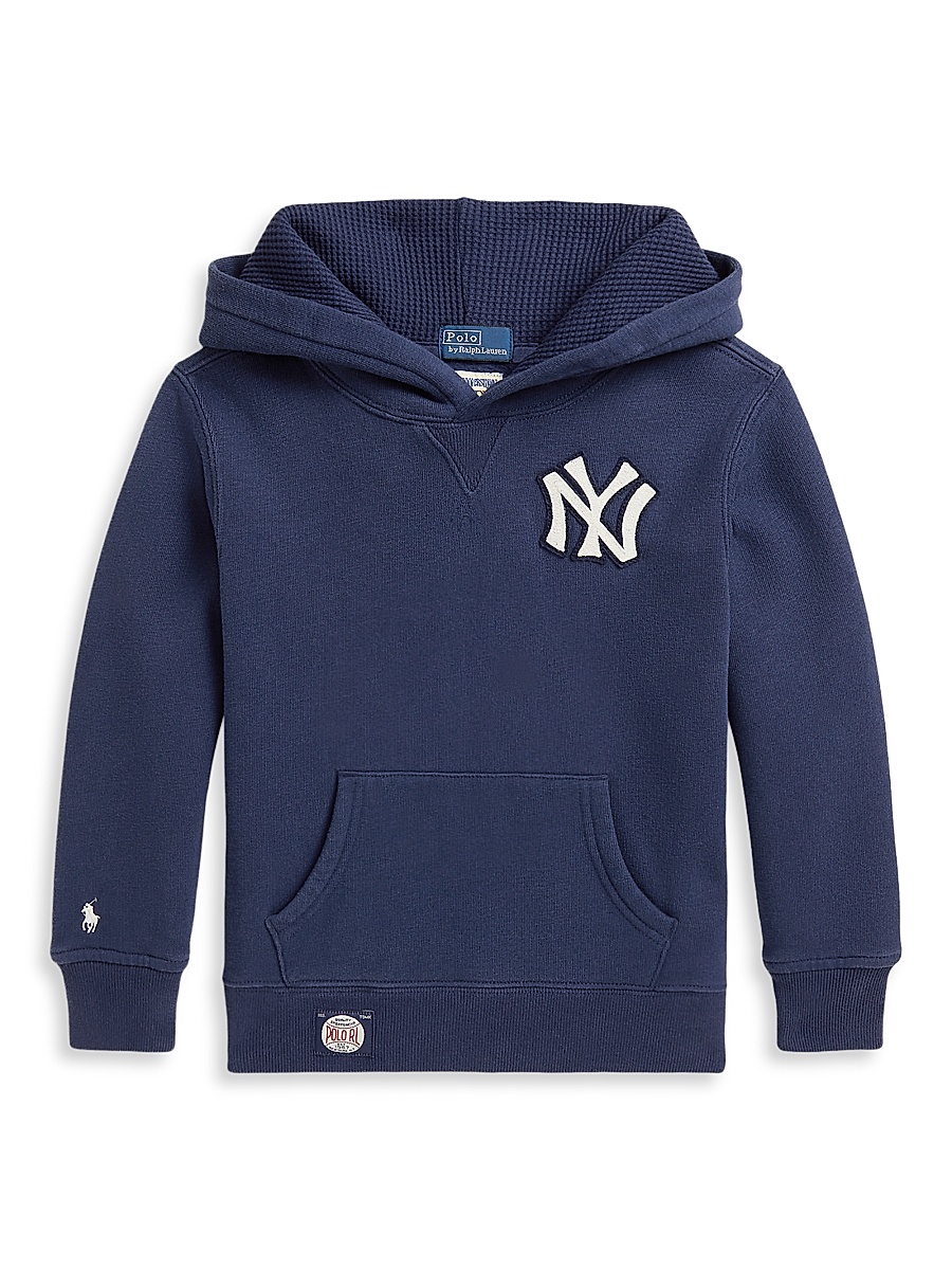 Little Boy's & Boy's Yankees Fleece Hoodie - Dark Cobalt