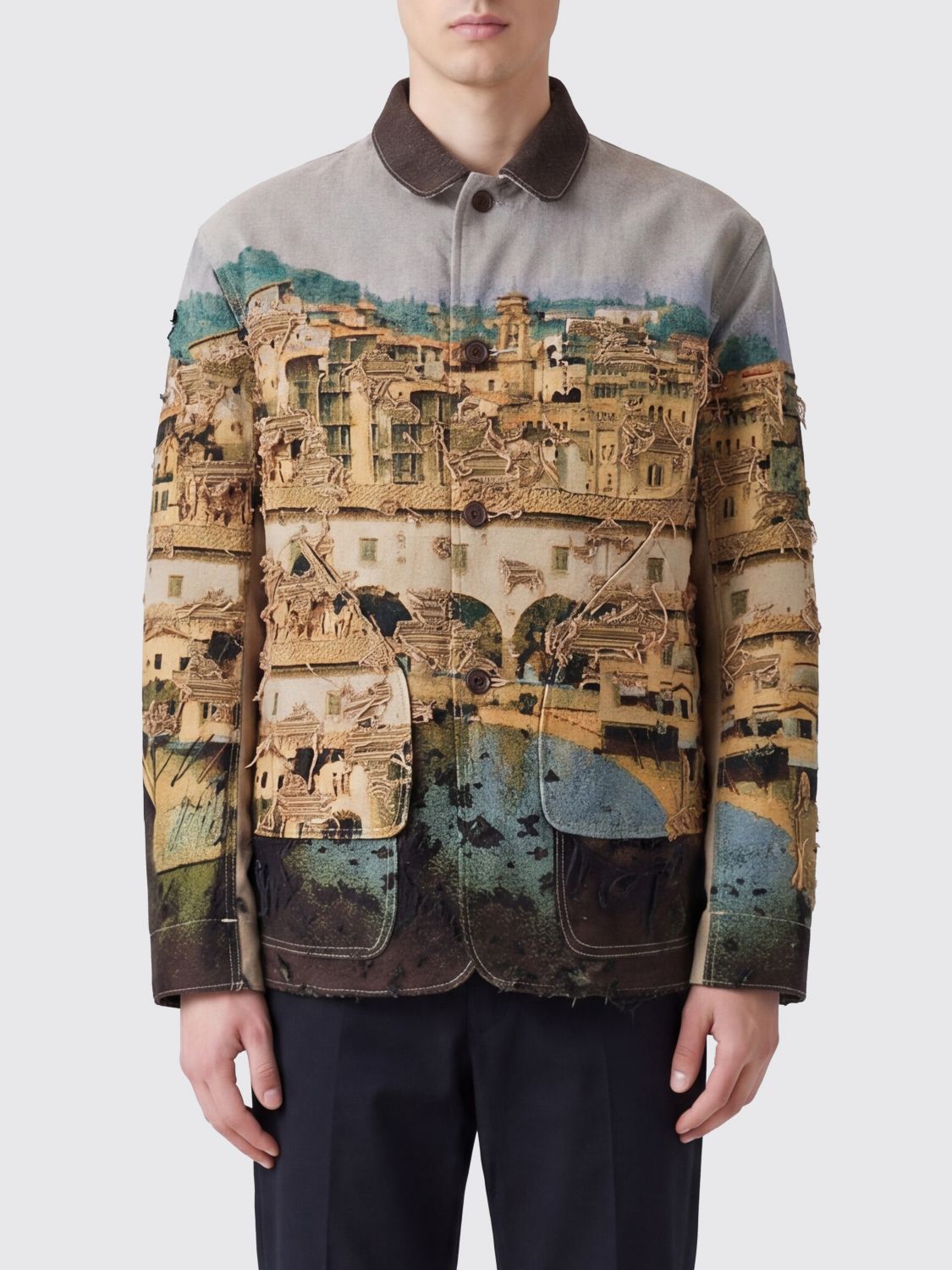 Jacket Men color Multicolor