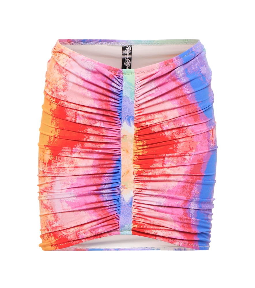 Exclusive to Mytheresa - Geraldina tie-dye miniskirt