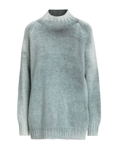 Woman Turtleneck Light green Size 6 Cashmere