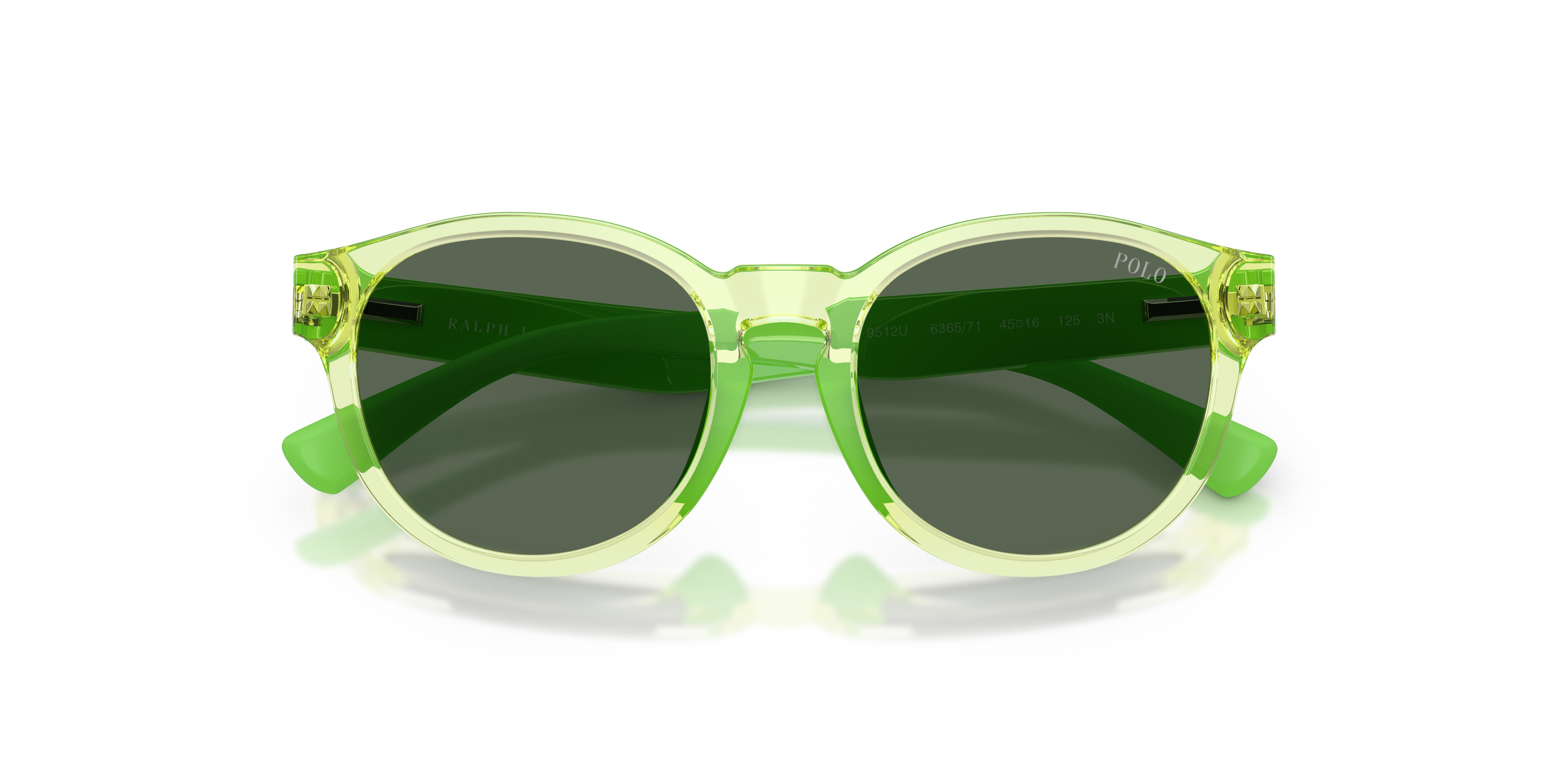 Polo Ralph Lauren Bambino Polo Ralph Lauren PP9512U 636571 Occhiali da sole bambino Iniettato Verde Verde Pantos Normale