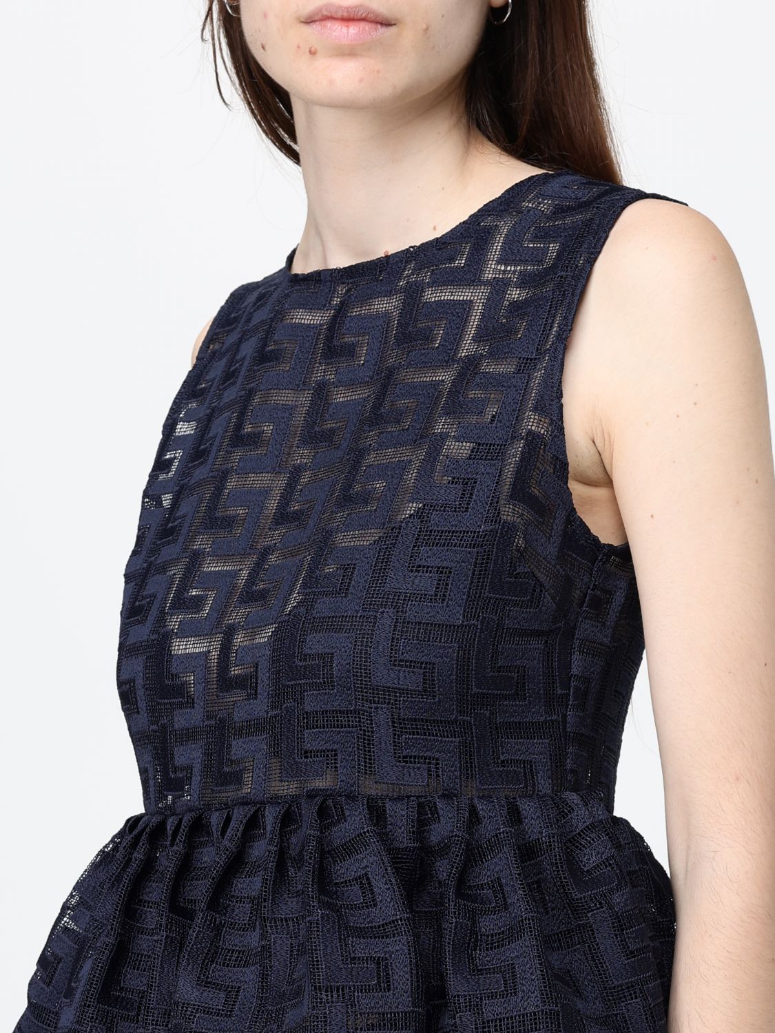 Top Woman color Blue