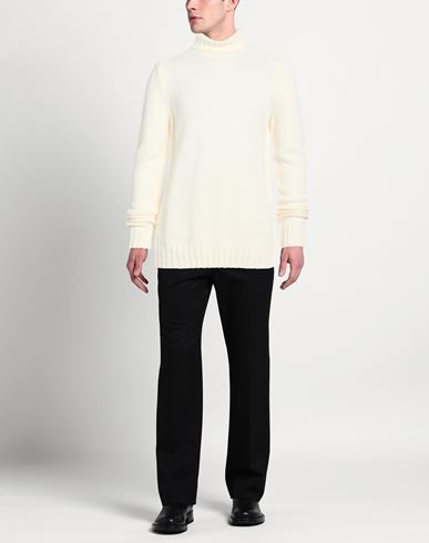 Man Turtleneck Ivory Size XL Wool, Polyamide, Alpaca wool