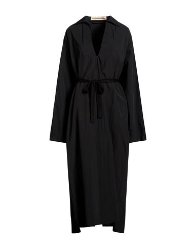 Woman Maxi dress Black Size M Polyamide, Polyurethane