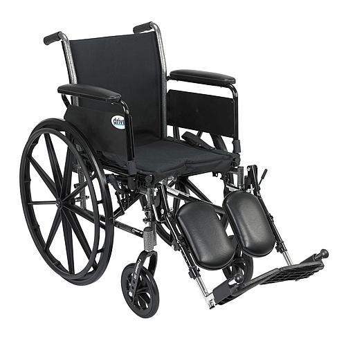 Cruiser III Lightwght Wheelchair w Flip Removable Arms