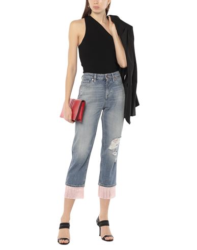 Woman Jeans Blue Size 25 Cotton, Lyocell