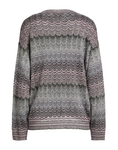 Woman Sweater Light pink Size 6 Viscose, Metallic fiber