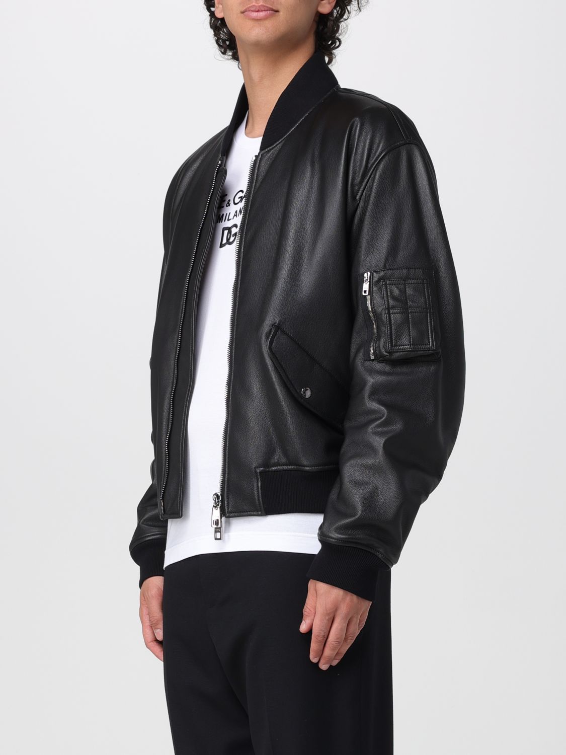 Jacket Men color Black