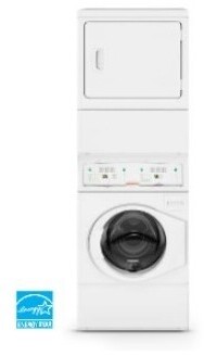Speed Queen 27" Commercial Washer/Dryer Electric Vented Laundry Center LTEE5ASP179TW